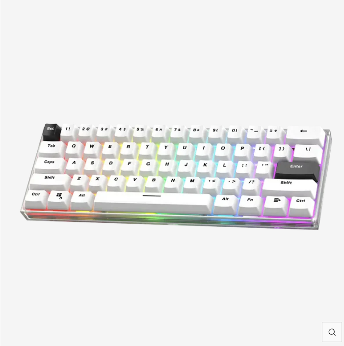 Fantech 60% RGB Mechanical Keyboard Frost (MAXFIT61)